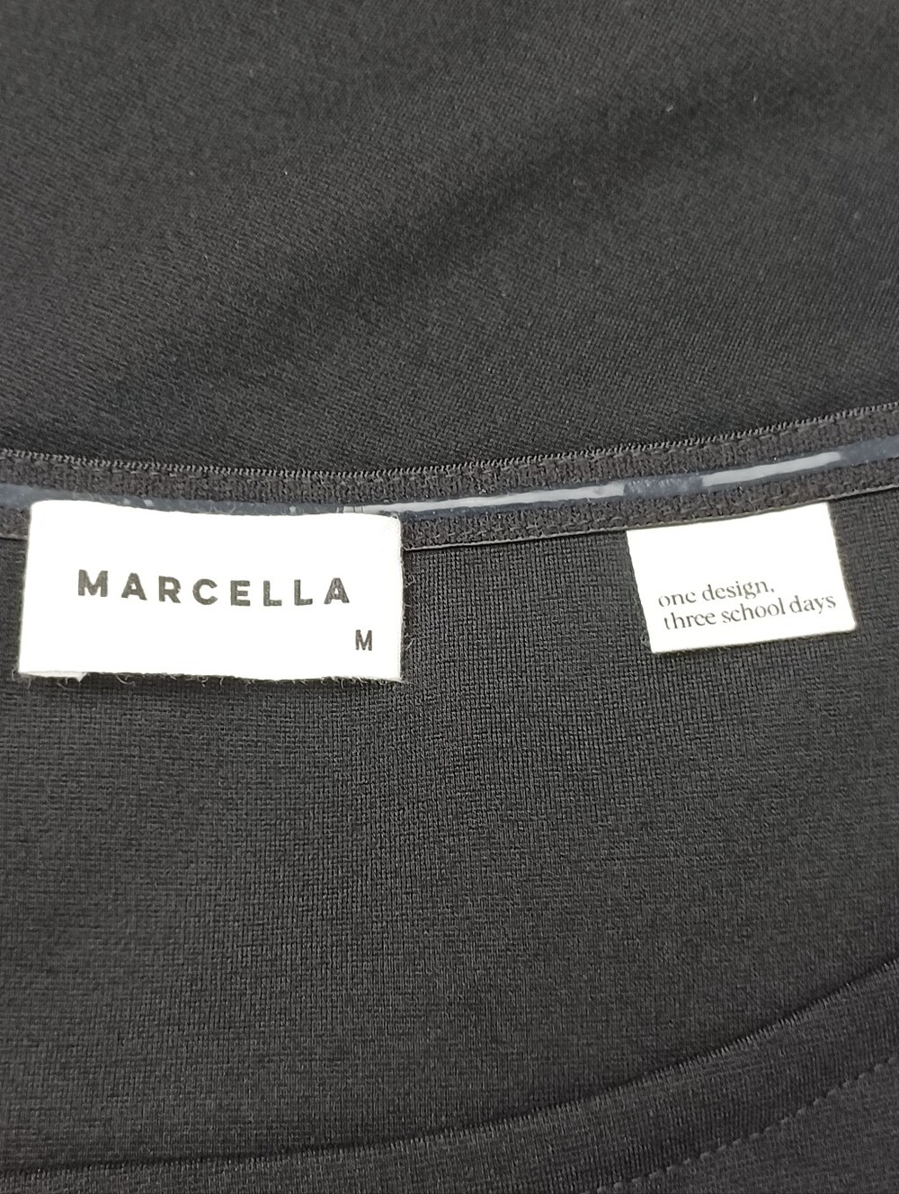 Marcella NYC Mila Maxi Dress Size M Women Off The Shoulder Pockets In Black - Picture 10 of 14